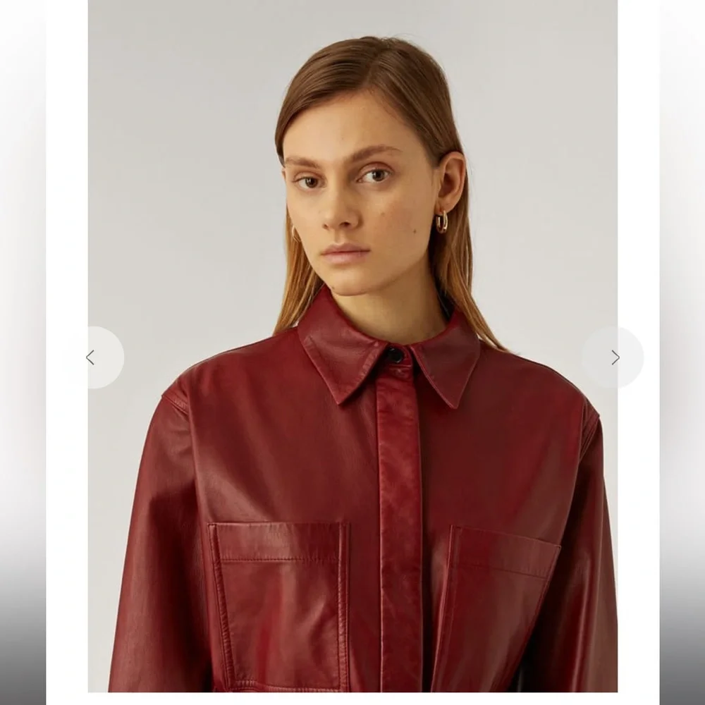 JOSEPH Jent Leather Jacket - Picture 5 of 9